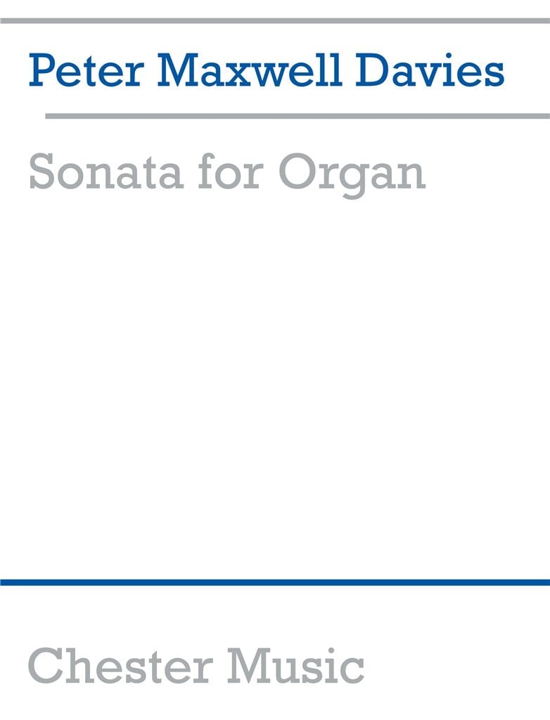 Sonata For Organ